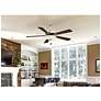 6_52" Minka Aire Contractor Nickel LED Light Ceiling Fan with Pull Chain more views
