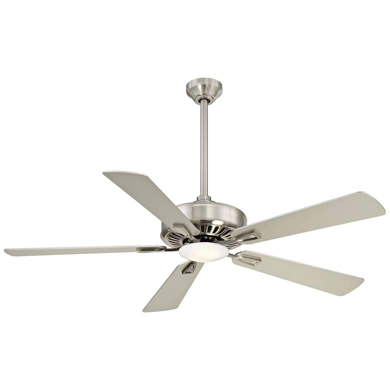 Image 2 52 inch Minka Aire Contractor Nickel - Silver LED Ceiling Fan with Remote