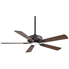 Image2 of 52" Minka Aire Contractor Oil-Rubbed Bronze LED Fan with Remote