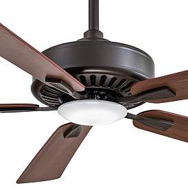 Image3 of 52" Minka Aire Contractor Oil-Rubbed Bronze LED Fan with Remote more views