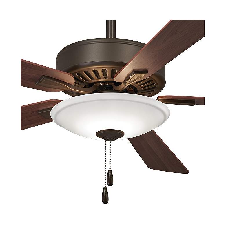 Image 3 52" Minka Aire Contractor Oil-Rubbed Bronze LED Pull-Chain Ceiling Fan more views