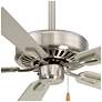 3_52" Minka Aire Contractor Plus Brushed Nickel Ceiling Fan more views