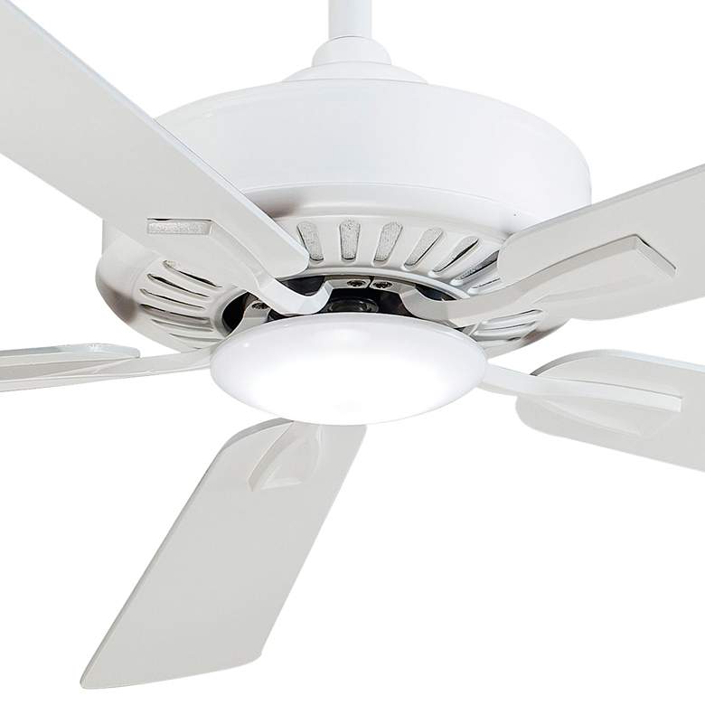 Image 3 52 inch Minka Aire Contractor White LED Ceiling Fan with Remote more views