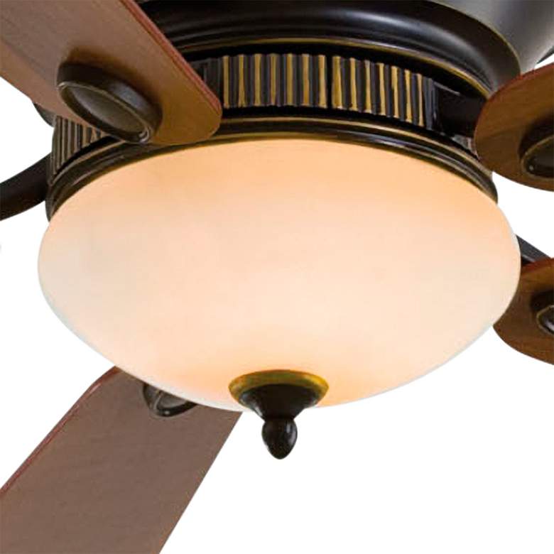 52 inch Minka Aire Delano II Dark Bronze LED Ceiling Fan with Wall Control more views