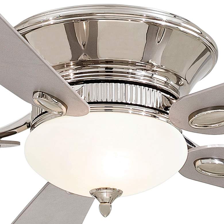 Image 3 52 inch Minka Aire Delano II Nickel LED Ceiling Fan with Wall Control more views