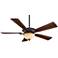 52" Minka Aire Delano Kocoa LED Ceiling Fan with Wall Control