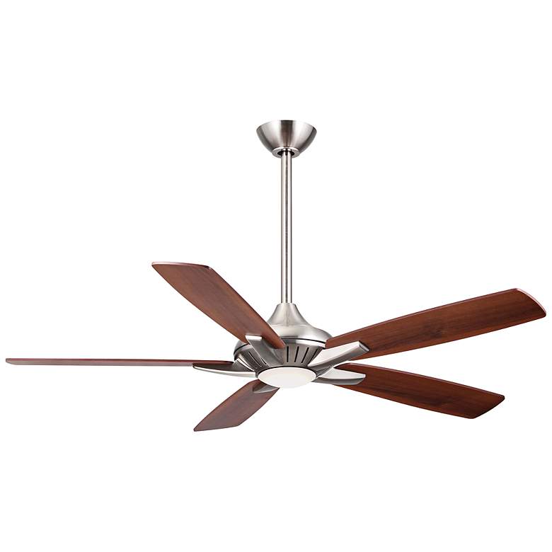 52&quot; Minka Aire DYNO Brushed Nickel Ceiling Fan with Remote
