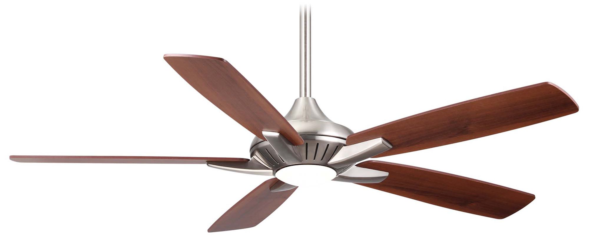 52" Minka Aire DYNO Brushed Nickel Ceiling Fan with Remote
