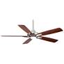 52" Minka Aire DYNO Brushed Nickel Ceiling Fan with Remote