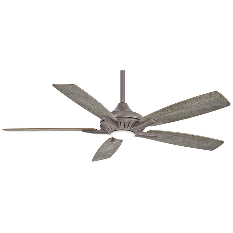Image 2 52 inch Minka Aire Dyno Burnished Nickel LED Ceiling Fan with Remote