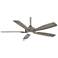 52" Minka Aire Dyno Burnished Nickel LED Ceiling Fan with Remote