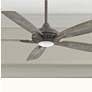 52" Minka Aire Dyno Burnished Nickel LED Ceiling Fan with Remote