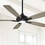 52" Minka Aire Dyno Coal Black LED Ceiling Fan with Remote Control