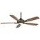 52" Minka Aire Dyno Heirloom Bronze LED Ceiling Fan with Remote