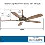 6_52" Minka Aire Dyno Heirloom Bronze LED Ceiling Fan with Remote more views