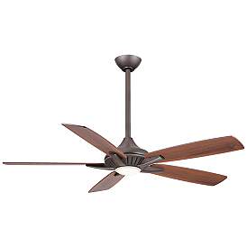 Image2 of 52" Minka Aire DYNO Oil-Rubbed Bronze Ceiling Fan with Remote