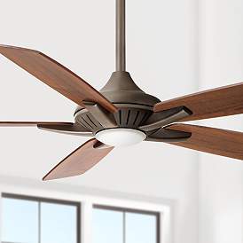 Image1 of 52" Minka Aire DYNO Oil-Rubbed Bronze Ceiling Fan with Remote