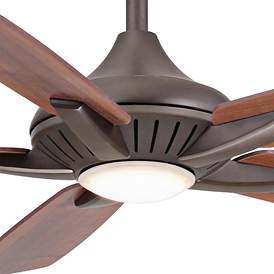 Image3 of 52" Minka Aire DYNO Oil-Rubbed Bronze Ceiling Fan with Remote more views