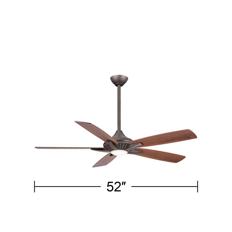 Image 6 52 inch Minka Aire DYNO Oil-Rubbed Bronze Ceiling Fan with Remote more views