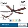 7_52" Minka Aire DYNO Oil-Rubbed Bronze Ceiling Fan with Remote more views