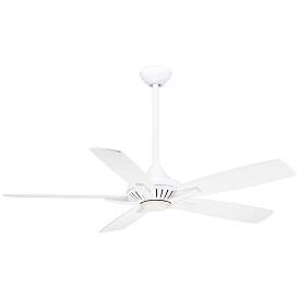 Image2 of 52" Minka Aire DYNO White Ceiling Fan with Remote Control