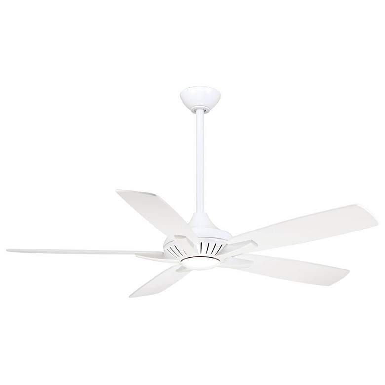 Image 2 52 inch Minka Aire DYNO White Ceiling Fan with Remote Control