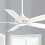 52" Minka Aire DYNO White Ceiling Fan with Remote Control