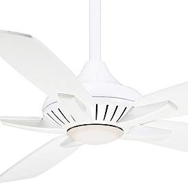 Image3 of 52" Minka Aire DYNO White Ceiling Fan with Remote Control more views