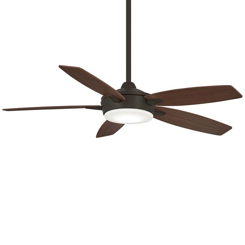 Image 2 52 inch Minka Aire Espace Bronze LED Ceiling Fan with Remote Control