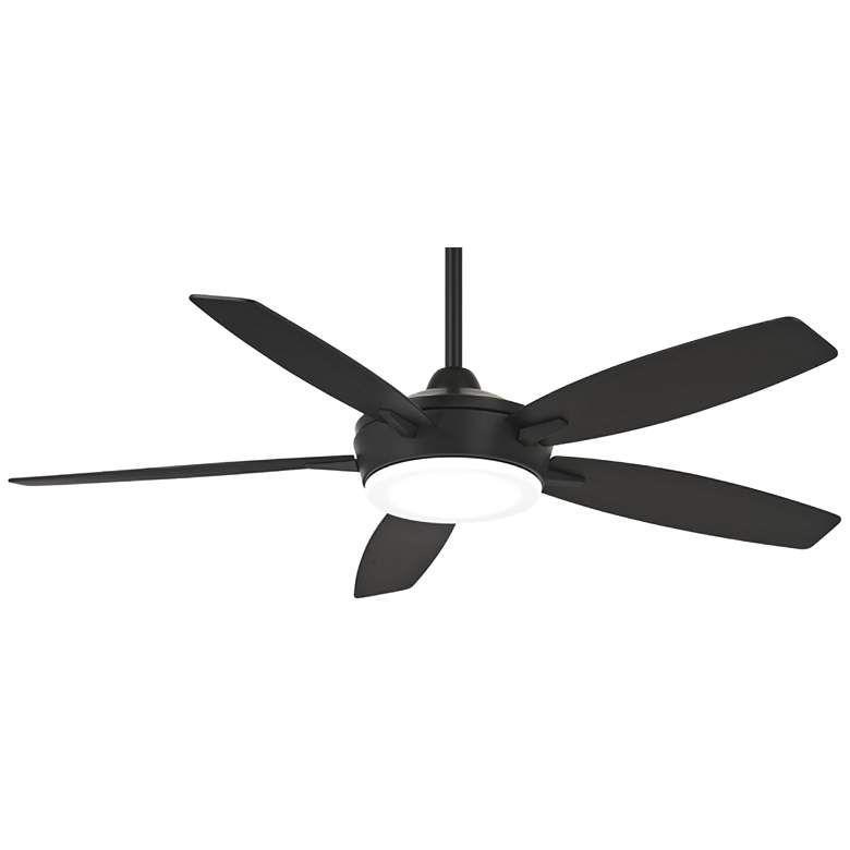 Image 2 52 inch Minka Aire Espace Coal LED Ceiling Fan with Remote Control