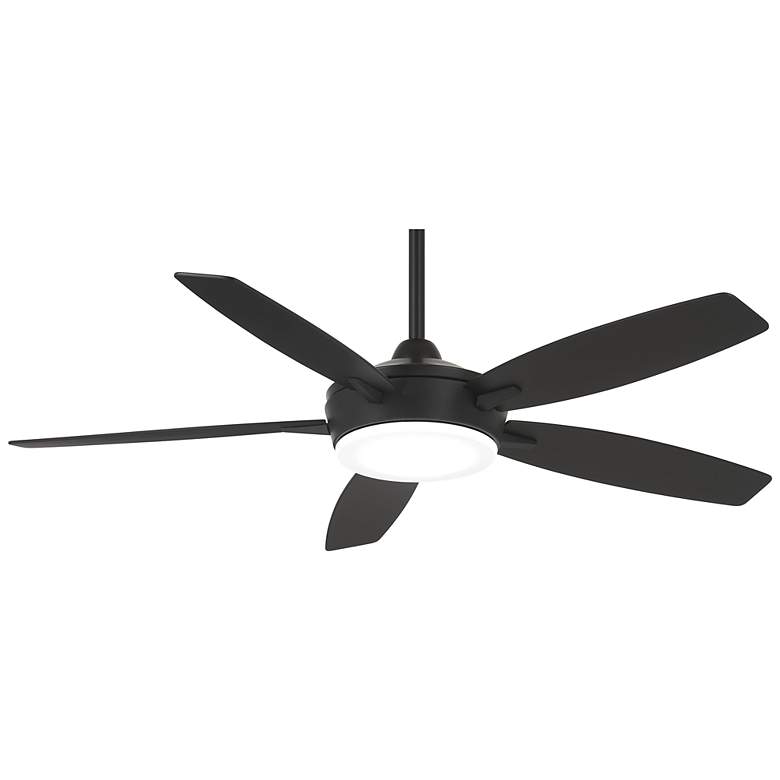 Image 2 52 inch Minka Aire Espace Coal LED Ceiling Fan with Remote Control