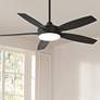52" Minka Aire Espace Coal LED Ceiling Fan with Remote Control