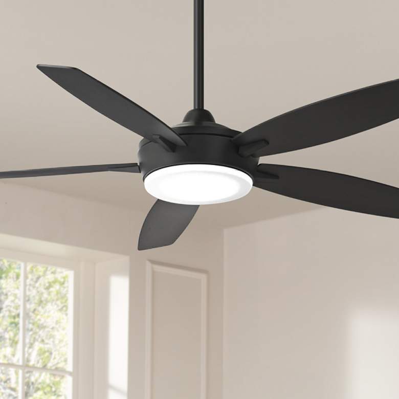 Image 1 52" Minka Aire Espace Coal LED Ceiling Fan with Remote Control