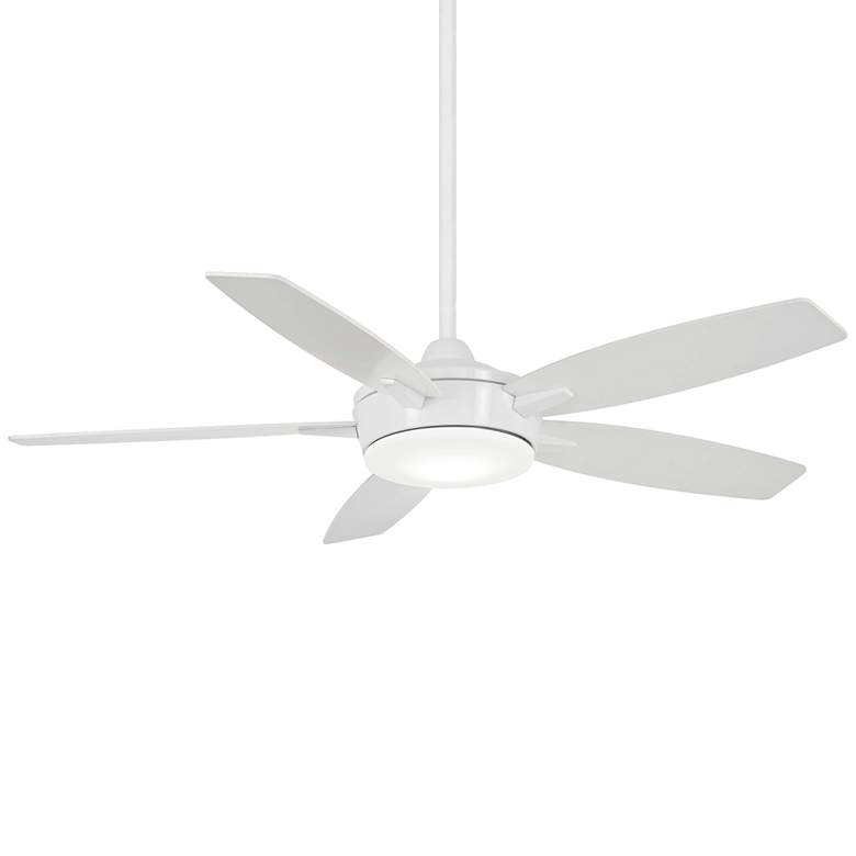 Image 2 52 inch Minka Aire Espace White LED Ceiling Fan with Remote Control