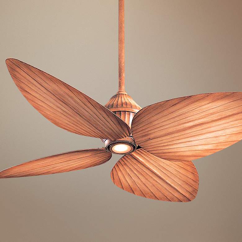 Image 1 52 inch Minka Aire Indoor Outdoor Beige Gauguin Ceiling Fan