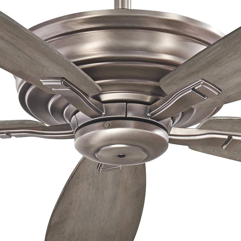 Image 3 52 inch Minka Aire Kafe Burnished Nickel Pull Chain Ceiling Fan more views