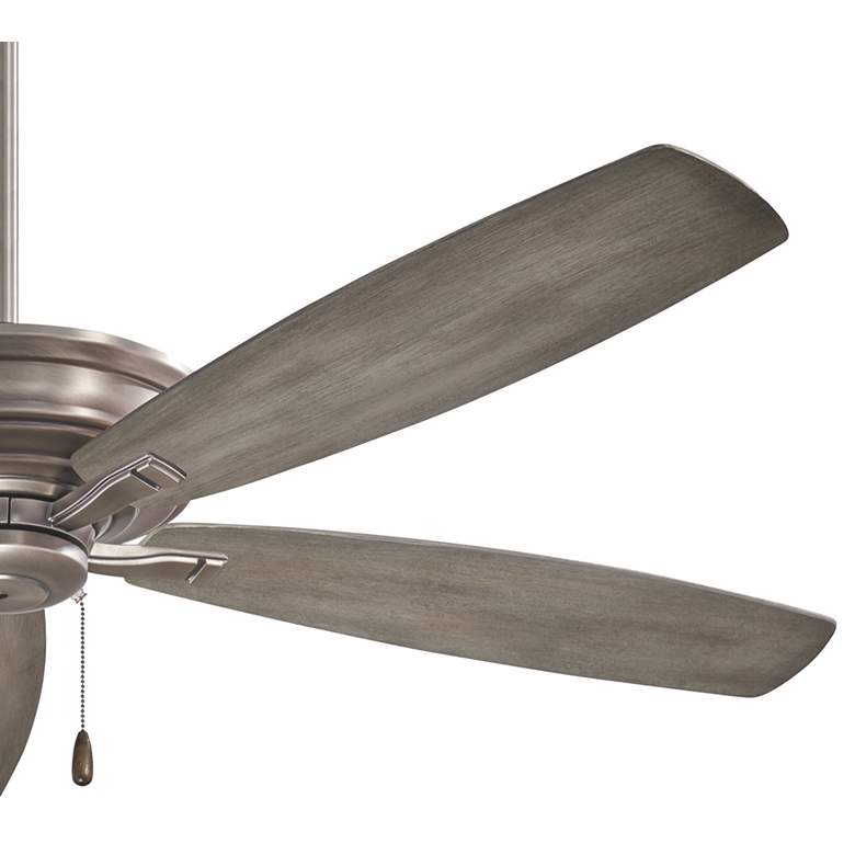Image 4 52" Minka Aire Kafe Burnished Nickel Pull Chain Ceiling Fan more views