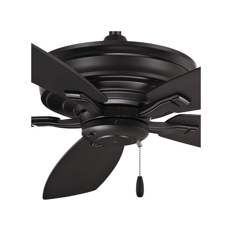 Image 3 52 inch Minka Aire Kafe Coal Finish Pull Chain Ceiling Fan more views