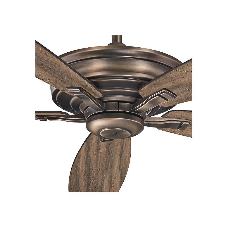 Image 3 52" Minka Aire Kafe Heirloom Bronze Ceiling Fan with Pull Chain more views