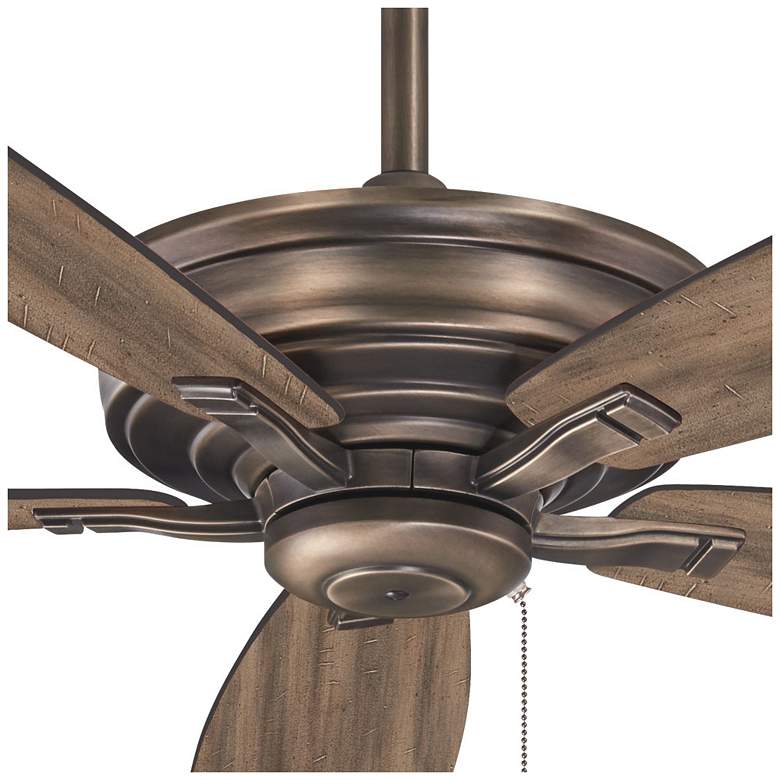 Image 3 52" Minka Aire Kafe Heirloom Bronze Ceiling Fan with Pull Chain more views