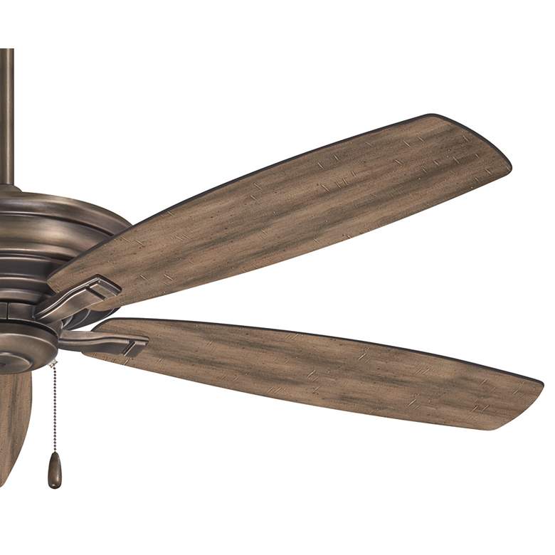 Image 4 52" Minka Aire Kafe Heirloom Bronze Ceiling Fan with Pull Chain more views