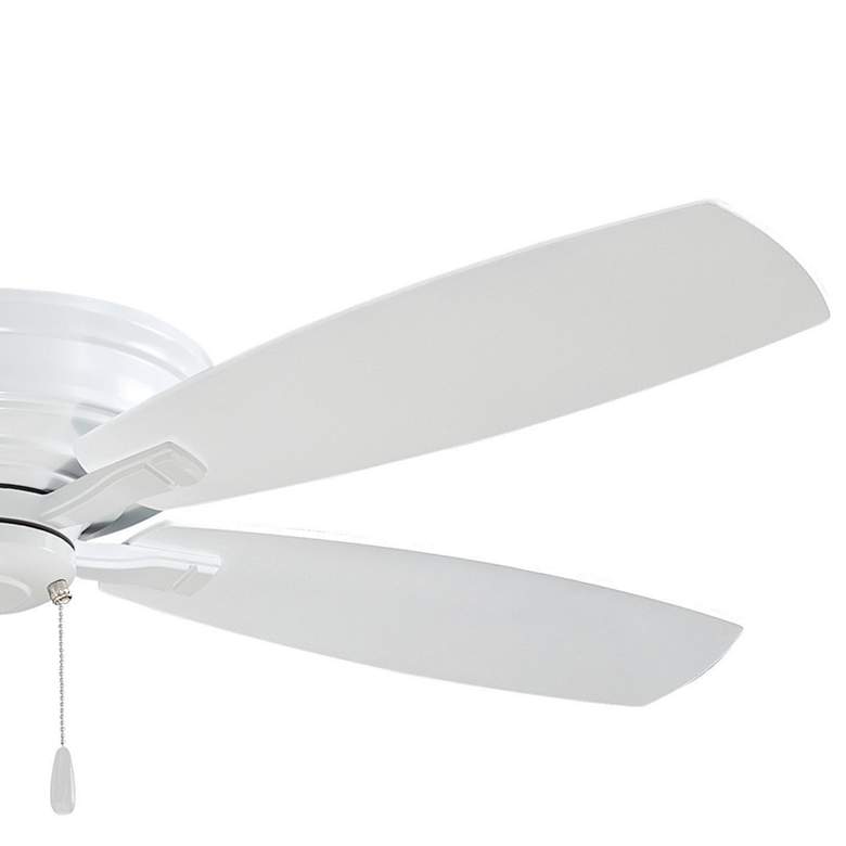 Image 4 52" Minka Aire Kafe White Pull Chain Ceiling Fan more views