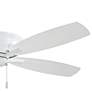 4_52" Minka Aire Kafe White Pull Chain Ceiling Fan more views