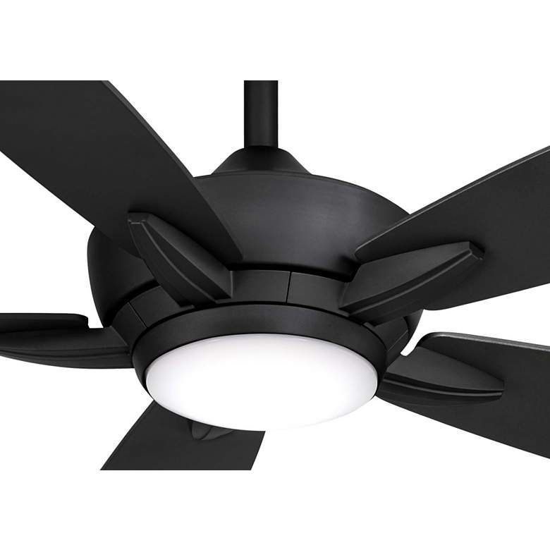 Image 6 52" Minka Aire Kelvyn Coal CCT LED Ceiling Fan with Remote more views