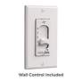 5_52" Minka Aire Kewl Indoor Modern Black Ceiling Fan with Wall Control more views