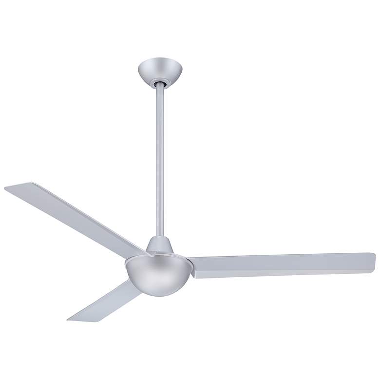 Image 2 52 inch Minka Aire Kewl Silver Modern Indoor Ceiling Fan with Wall Control