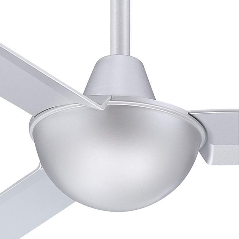 Image 3 52 inch Minka Aire Kewl Silver Modern Indoor Ceiling Fan with Wall Control more views