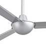 52" Minka Aire Kewl Silver Modern Indoor Ceiling Fan with Wall Control