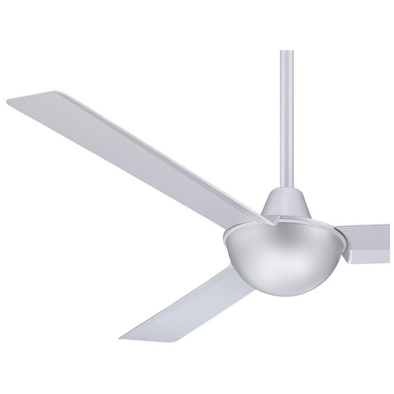 Image 5 52" Minka Aire Kewl Silver Modern Indoor Ceiling Fan with Wall Control more views