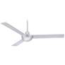 6_52" Minka Aire Kewl Silver Modern Indoor Ceiling Fan with Wall Control more views
